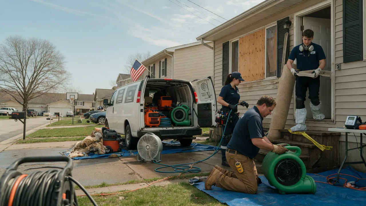 Water Damage Restoration in Valmeyer, IL near me